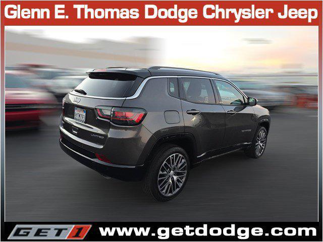 used 2022 Jeep Compass car, priced at $23,344