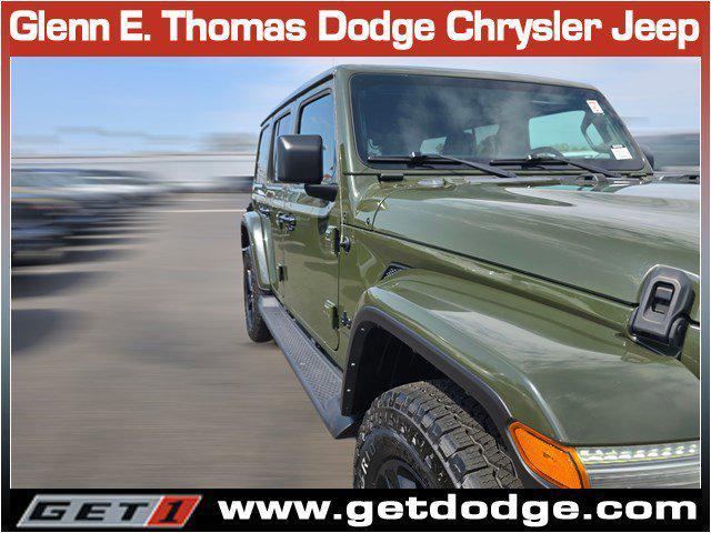used 2021 Jeep Wrangler Unlimited car, priced at $35,713