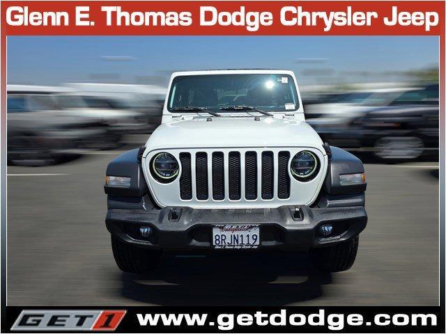 used 2020 Jeep Wrangler Unlimited car, priced at $26,350