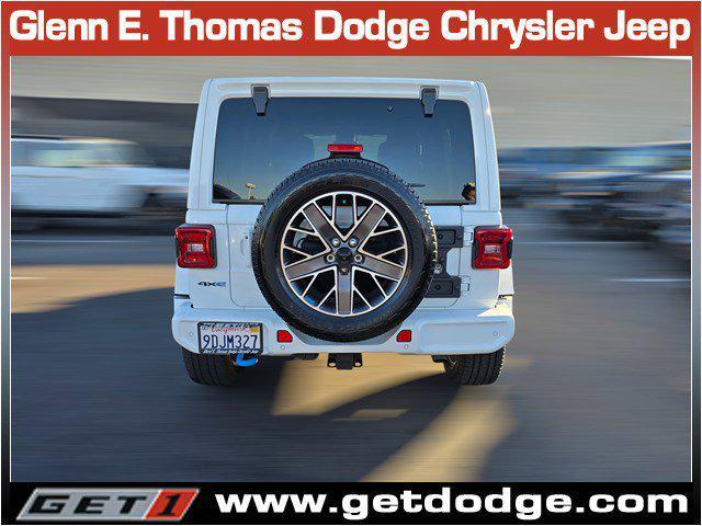 used 2022 Jeep Wrangler Unlimited 4xe car, priced at $36,989