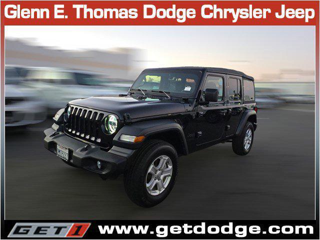 used 2022 Jeep Wrangler Unlimited car, priced at $35,989