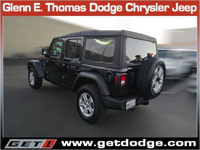 used 2022 Jeep Wrangler Unlimited car, priced at $35,989