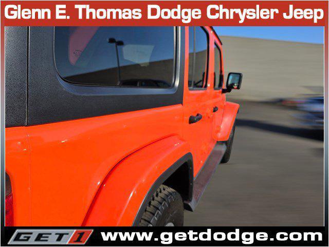 used 2020 Jeep Wrangler Unlimited car, priced at $20,755