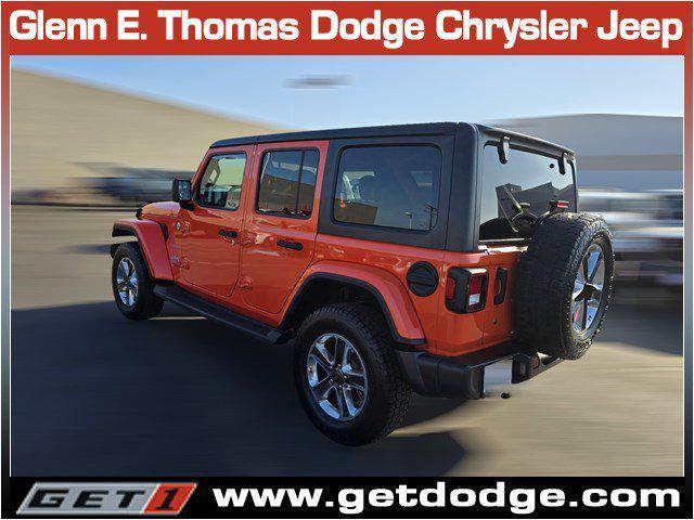 used 2020 Jeep Wrangler Unlimited car, priced at $20,755