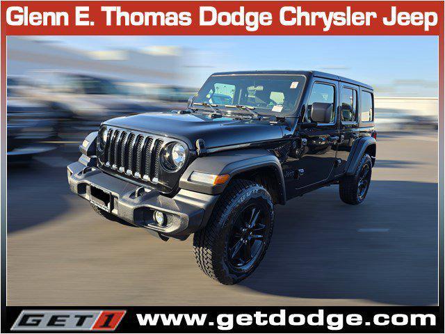 used 2021 Jeep Wrangler Unlimited car, priced at $29,794