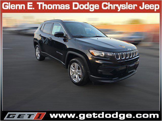 used 2022 Jeep Compass car, priced at $18,502