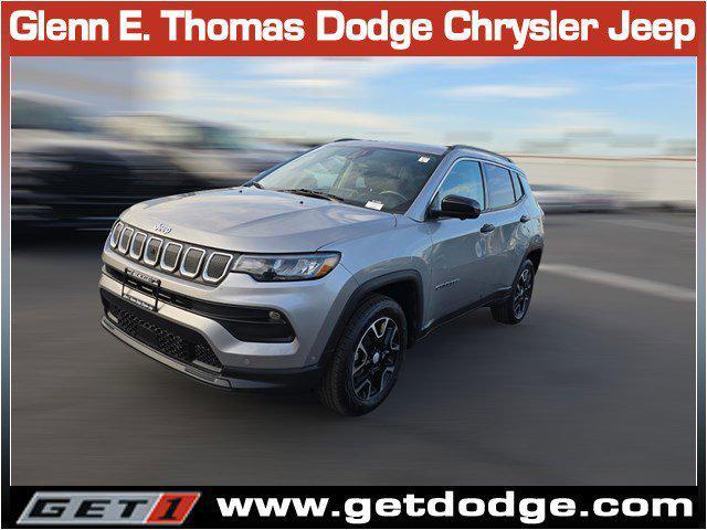 used 2022 Jeep Compass car, priced at $21,989