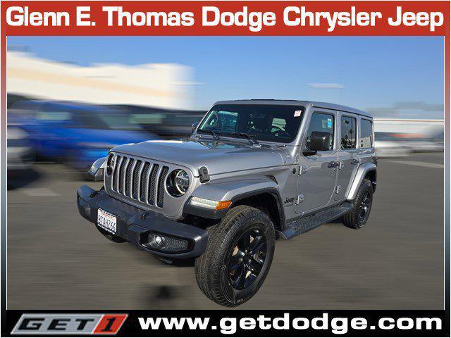 used 2020 Jeep Wrangler Unlimited car, priced at $34,413