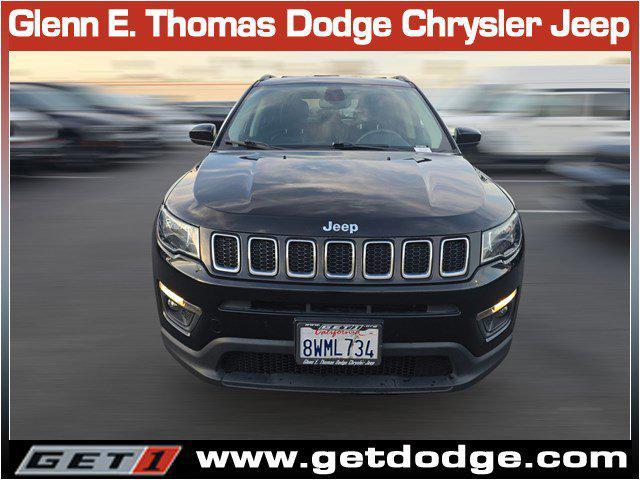 used 2021 Jeep Compass car, priced at $15,287