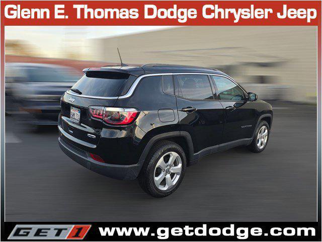 used 2021 Jeep Compass car, priced at $15,287