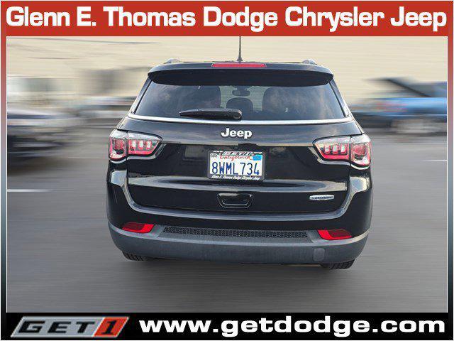 used 2021 Jeep Compass car, priced at $15,287