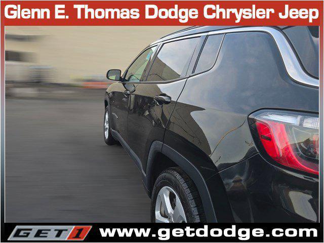 used 2021 Jeep Compass car, priced at $15,287