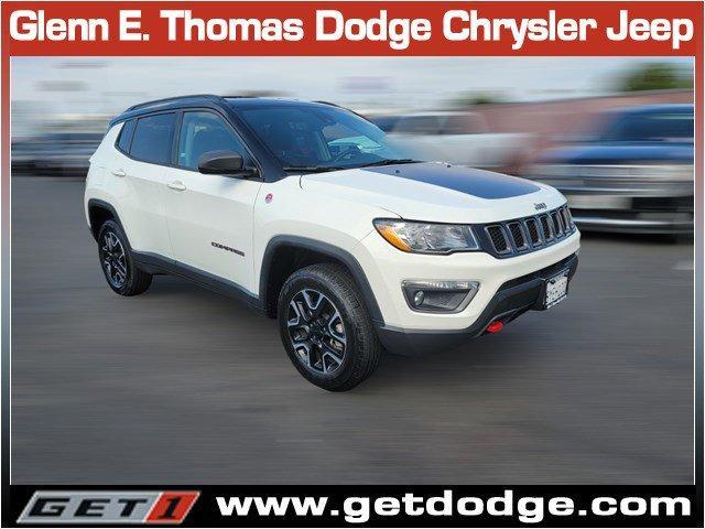 used 2021 Jeep Compass car, priced at $21,122