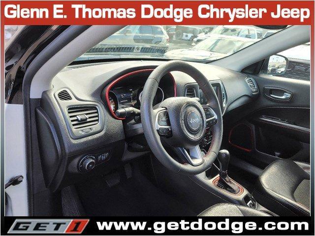 used 2021 Jeep Compass car, priced at $19,877