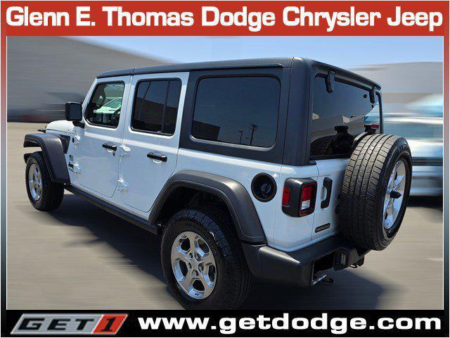 used 2021 Jeep Wrangler Unlimited car, priced at $30,778