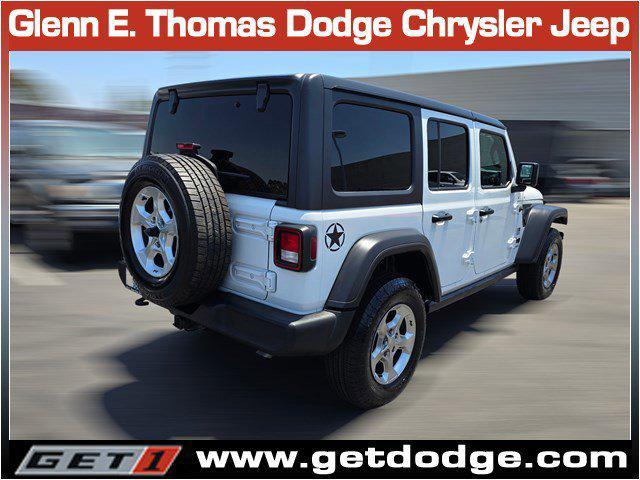 used 2021 Jeep Wrangler Unlimited car, priced at $30,778