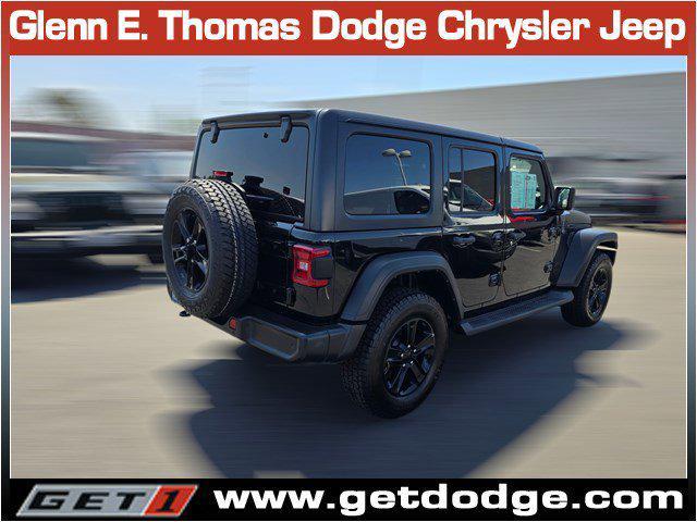used 2021 Jeep Wrangler Unlimited car, priced at $30,614