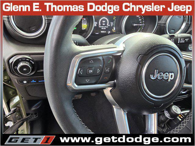 used 2023 Jeep Wrangler 4xe car, priced at $31,899