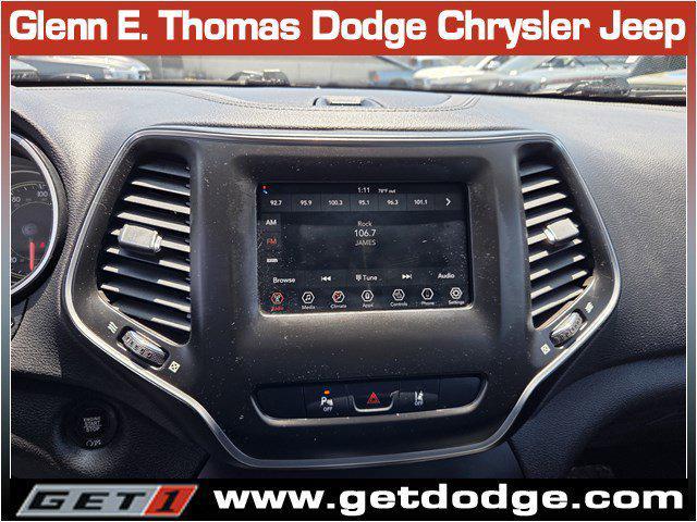 used 2021 Jeep Cherokee car, priced at $22,398