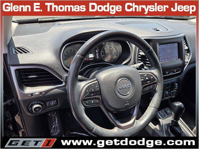 used 2021 Jeep Cherokee car, priced at $22,398