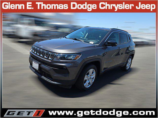 used 2022 Jeep Compass car, priced at $20,604