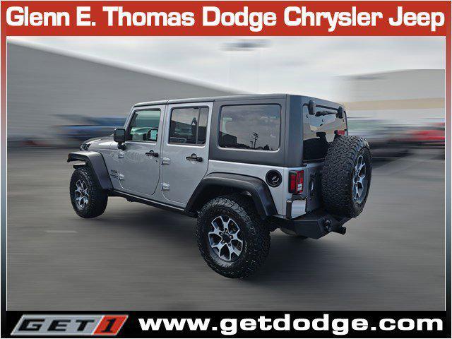 used 2017 Jeep Wrangler Unlimited car, priced at $20,560