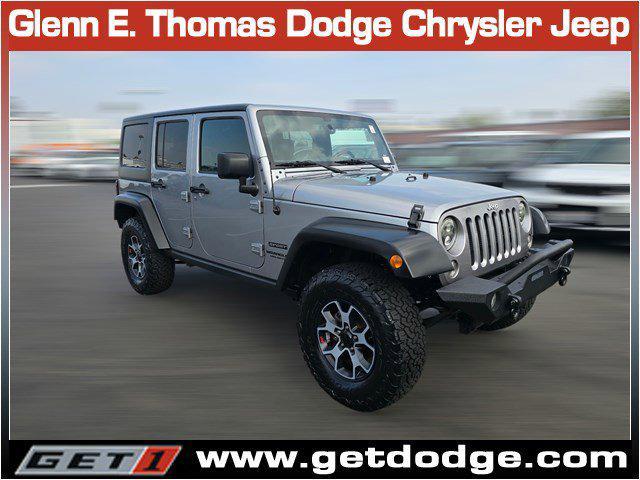 used 2017 Jeep Wrangler Unlimited car, priced at $20,560