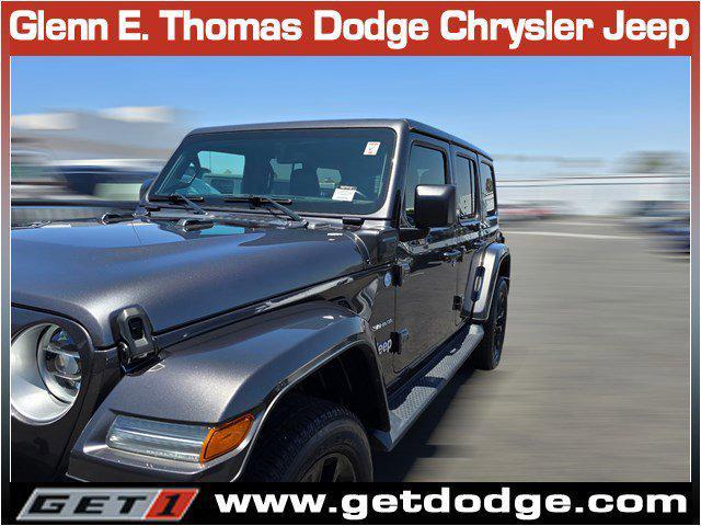used 2022 Jeep Wrangler Unlimited 4xe car, priced at $35,989
