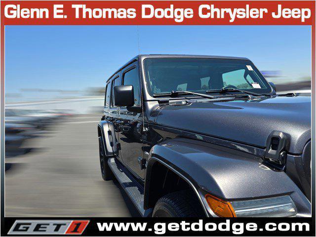used 2022 Jeep Wrangler Unlimited 4xe car, priced at $35,989