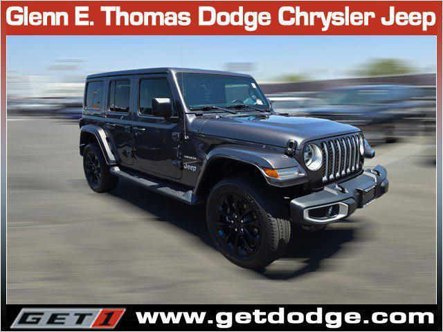 used 2022 Jeep Wrangler Unlimited 4xe car, priced at $35,989