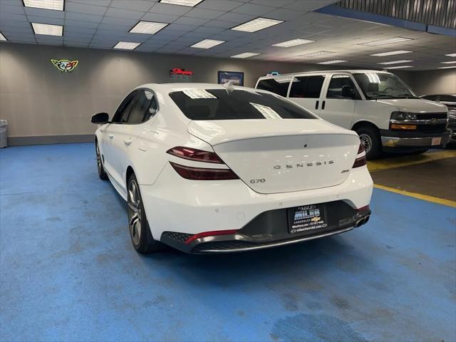 used 2022 Genesis G70 car, priced at $28,990