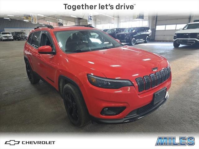 used 2021 Jeep Cherokee car, priced at $19,369