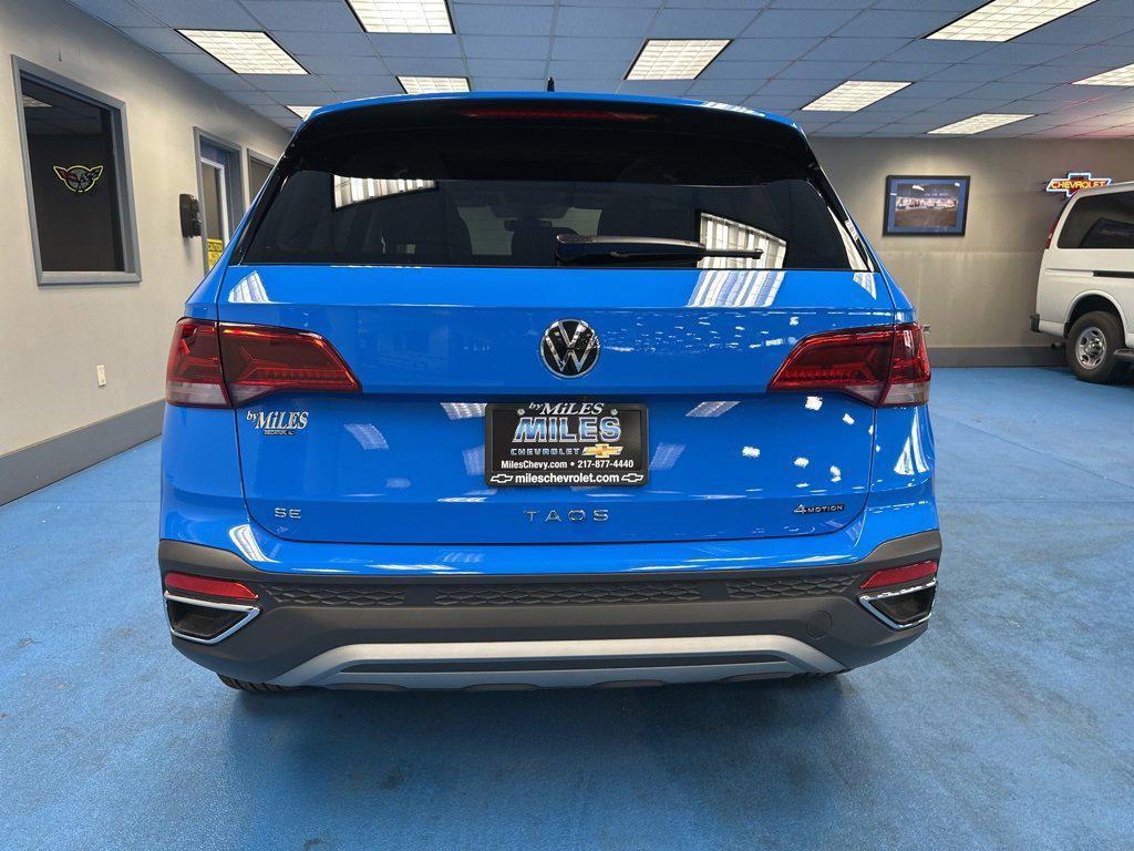 used 2024 Volkswagen Taos car, priced at $23,490