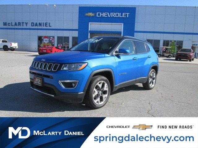 used 2021 Jeep Compass car, priced at $17,700