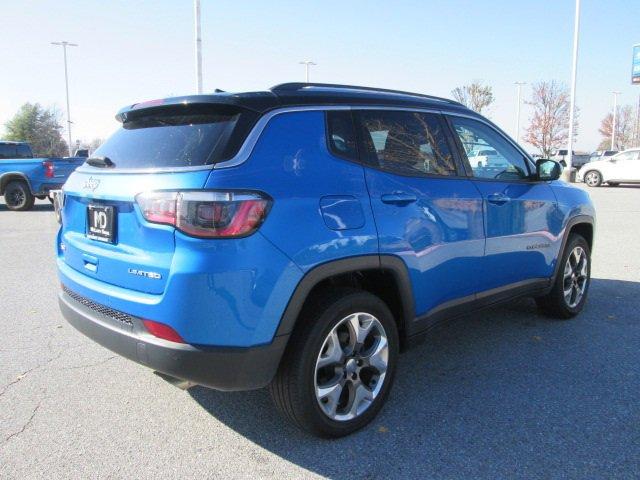 used 2021 Jeep Compass car, priced at $17,700