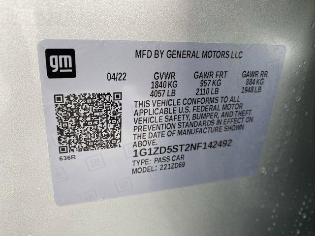 used 2022 Chevrolet Malibu car, priced at $18,055