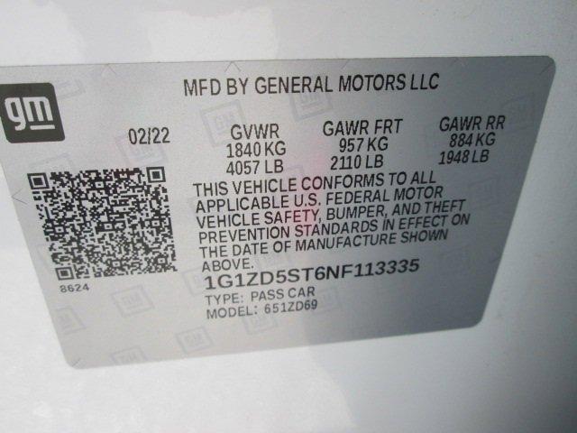 used 2022 Chevrolet Malibu car, priced at $16,580