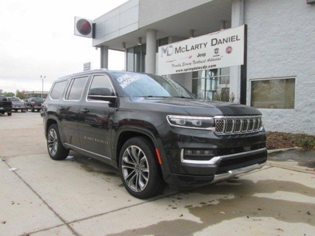 used 2023 Jeep Grand Wagoneer car, priced at $85,000