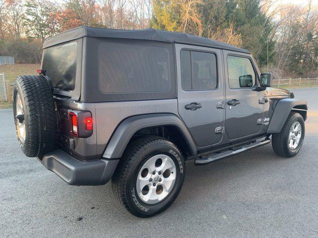 used 2020 Jeep Wrangler Unlimited car, priced at $27,495