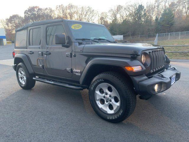 used 2020 Jeep Wrangler Unlimited car, priced at $27,495