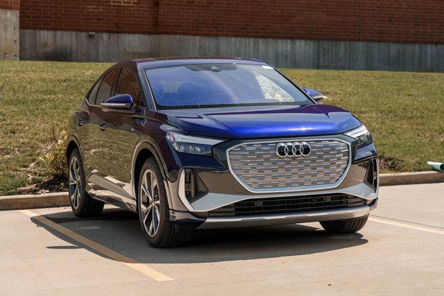 new 2025 Audi Q4 e-tron Sportback car, priced at $58,828