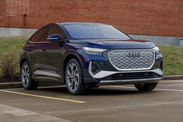 new 2025 Audi Q4 e-tron Sportback car, priced at $65,730