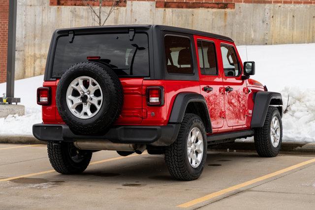 used 2021 Jeep Wrangler Unlimited car, priced at $30,711