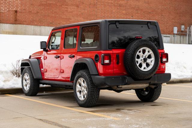 used 2021 Jeep Wrangler Unlimited car, priced at $30,711