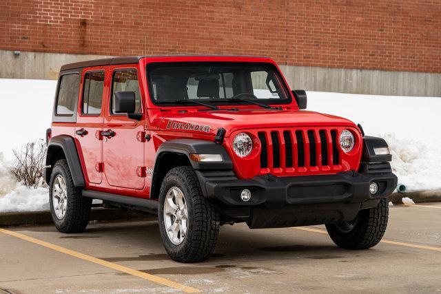 used 2021 Jeep Wrangler Unlimited car, priced at $30,711