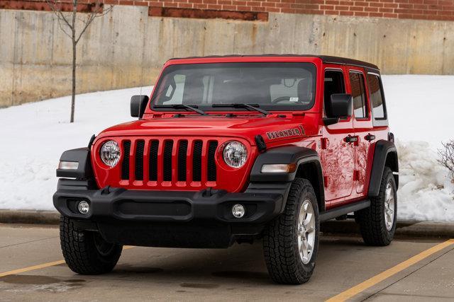 used 2021 Jeep Wrangler Unlimited car, priced at $30,711