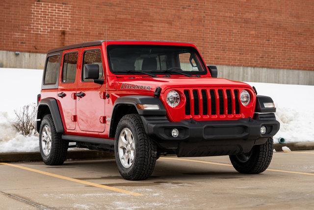 used 2021 Jeep Wrangler Unlimited car, priced at $31,555