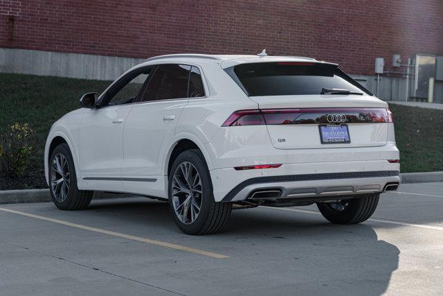 new 2025 Audi Q8 car, priced at $77,670