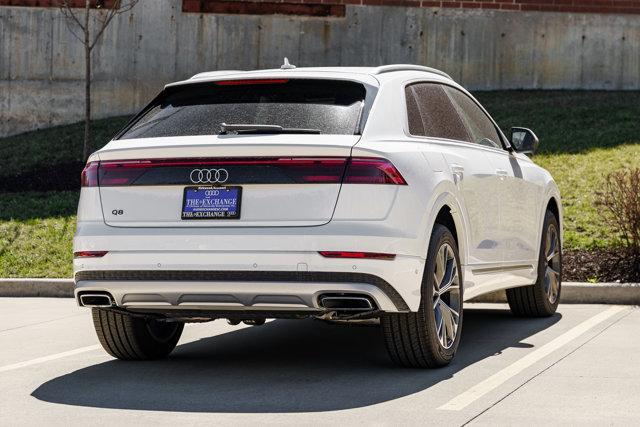 new 2025 Audi Q8 car, priced at $74,563