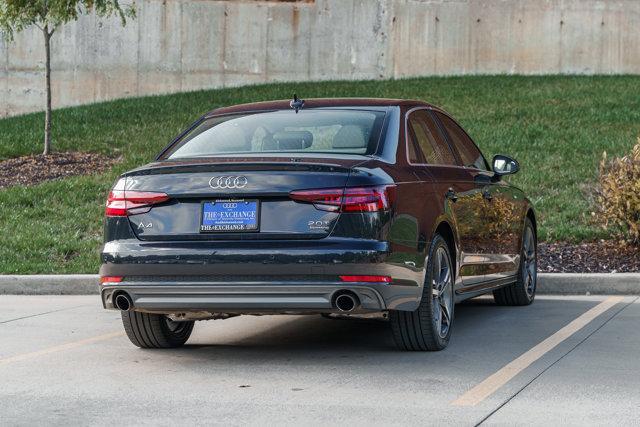 used 2018 Audi A4 car, priced at $21,000